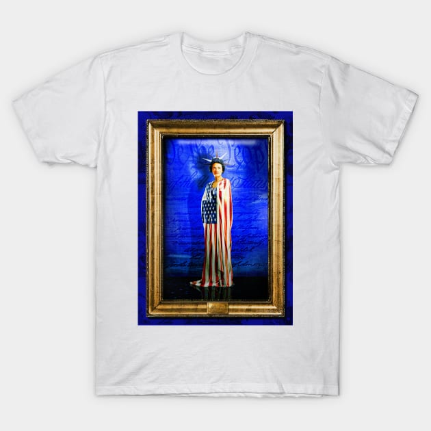 Miss Liberty T-Shirt by rgerhard